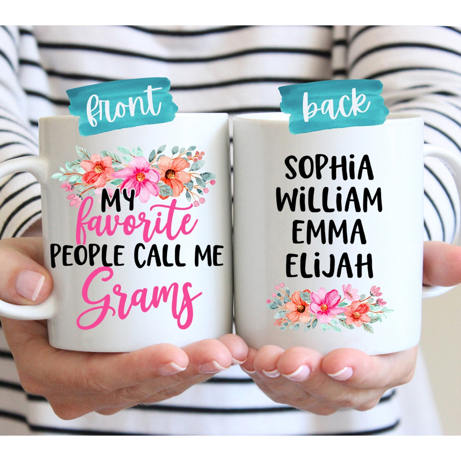Grams Gift For Grams Christmas Gift Grams Coffee Mug Personalized Mug Grams Mug