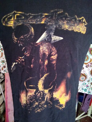 Vintage Ozzfest 2003 Tour Band Shirt Ozzy Korn Marilyn Manson 