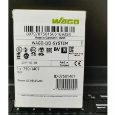 New in Box WAGO 750-1407 16-Channel Digital Input Module 750-1407
