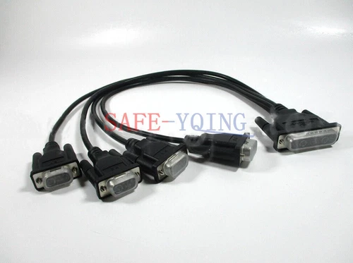 ONE CBL-M44M9x4-50 FOR MOXA CP-104UL CP-104EL CP-134U CP-114UL Serial Cable New 