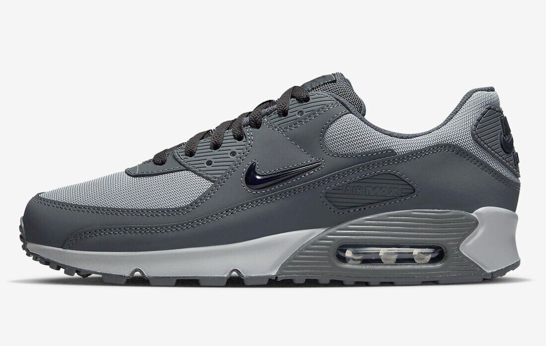 Nike Air Max 90 Jewel Iron Grey New Sneakers Men's Size 7.5 DX2656