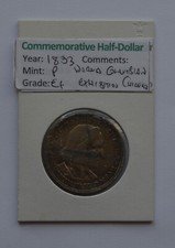 1893-P USA Half Dollar World Columbian Exhibition Chicago  Silver Coin 