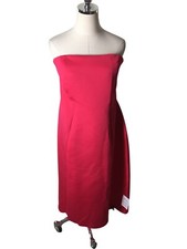 Asos Hot Pink Open Back Dress Women's Size 10 NEW