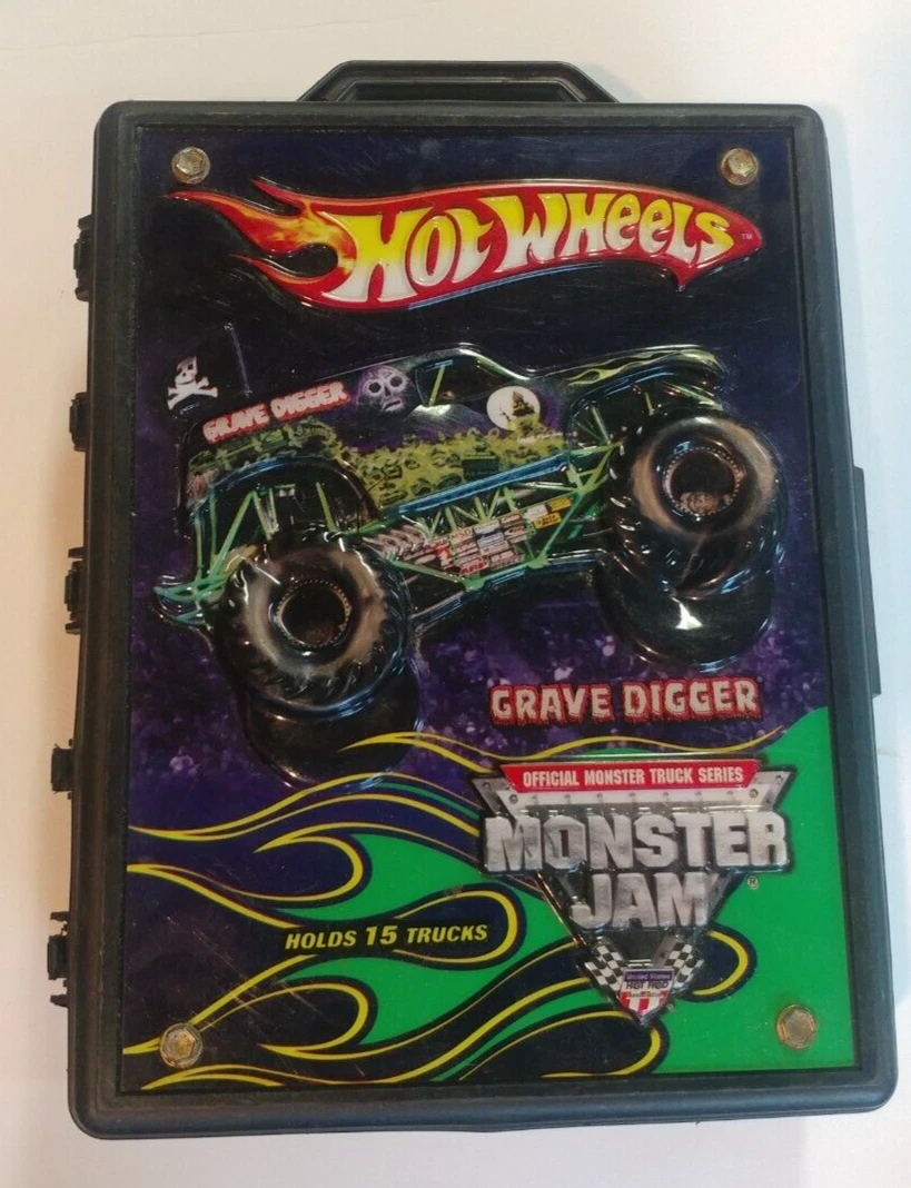 Hot wheels best sale monster truck storage