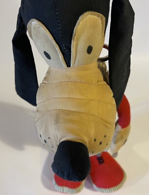 Walt Disney Very Old Goofy Stuffed Toy All Printed Woven Cotton