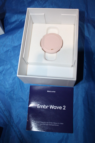 Embr Wave 2 Rose Gold Warming Cooling Device Menopause Hot Flashes - Zdjęcie 4 z 7