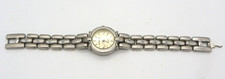 Japan Women Calvin Hill Stainless Still Chain Bracelet Analog Watch Clip Grip