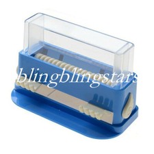 1 Pc Dental Cotton Brush Dispenser Tip Micro Brush Microfiber Slide Blue Color