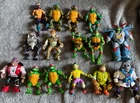 Lot Of 15 Vintage 80s 90s Teenage Mutant Ninja Turtles TMNT Figures