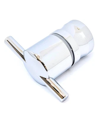 SHOWER PART Shower Door Handle/Knob Silver Plastic A12