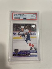 2023-24 Upper Deck Series 2 - Young Guns Mackie Samoskevich #464 (RC) PSA 10