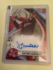 2024 Bowman's Best Victor Hurtado AUTOGRAPH #B24VH Baseball Card