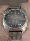 Vintage '70 Citizen Leopard Hi-Beat 28J 36,000 bph Watch, Orig. Mesh Band, Works