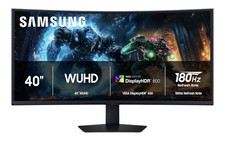 Samsung 40” Odyssey G7 (G75F) Series WUHD Curved Gaming Monitor 180Hz, 1Ms