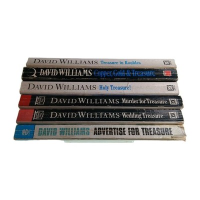 7x David Williams Paperback Book Lot Treasure