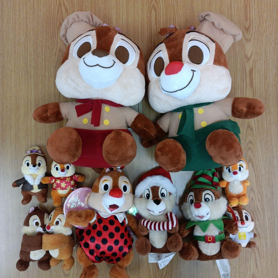 Disney Plush Toy Lot of set Chip Dale No tag Anime Character Goods Bulk sale