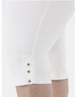 Just My Size Women’s White Pull On Capri Pant W/Bling Tab Hem Size 0X NWT — photo 6