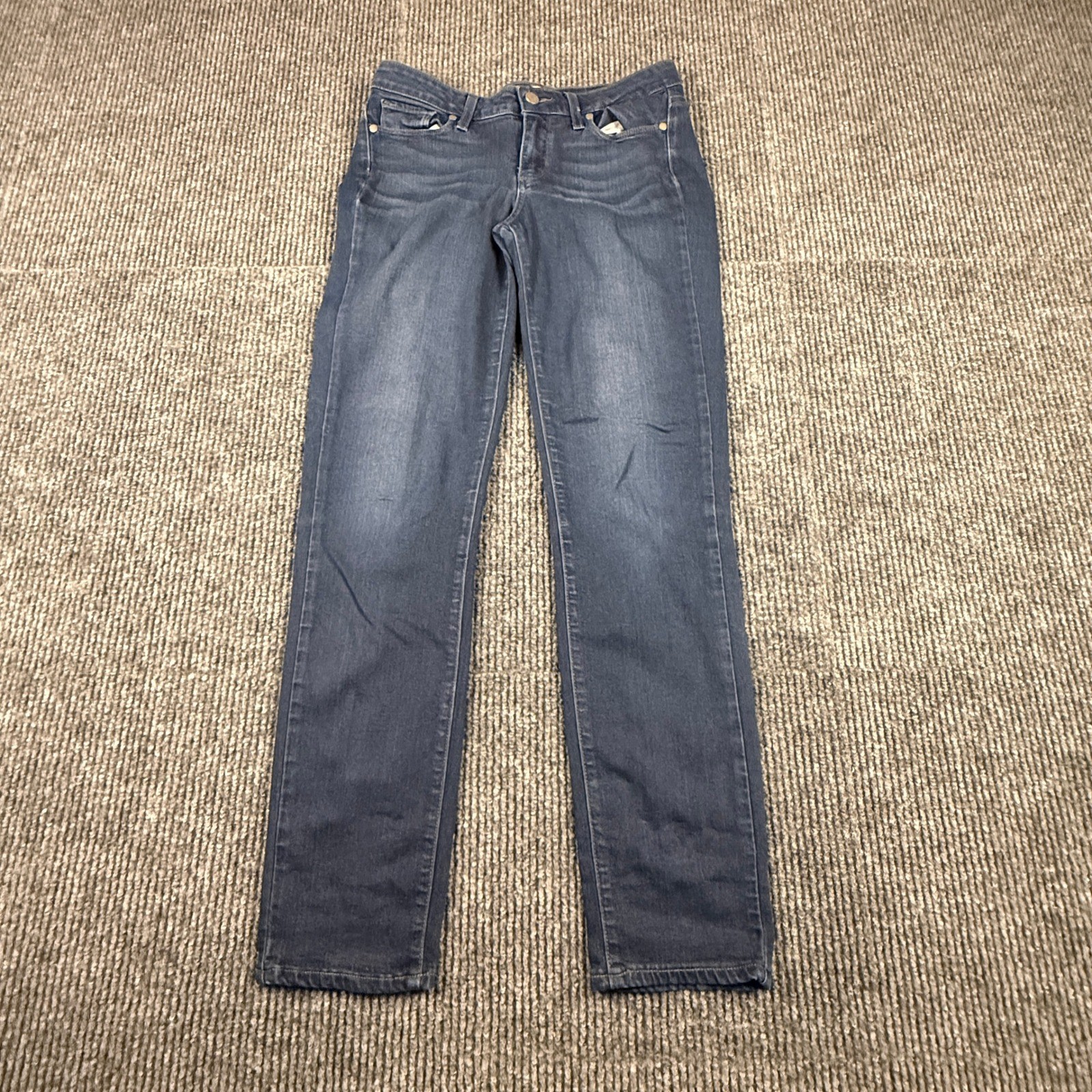 Paige Skyline Skinny Jeans Womens Size 28 Dark Wash Indigo Stretch Denim RN27002
