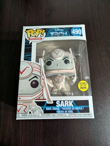 FUNKO POP! TRON Sark #490 Glow in the Dark Disney Minor Box Damage