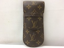 Auth LOUIS VUITTON Monogram Etui a Lunettes Glasses or Pen Case 9E020290OS