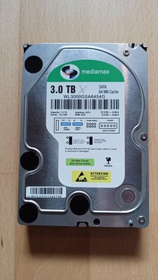 3 TB HDD SATA WL3000GSA6454G 5400rpm 64MB HDD 3.5'' interne Festplatte