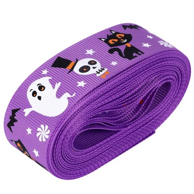  1 Rolle 25MM Halloween Ghost Pattern Geschenkverpackungsbänder