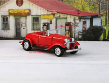 1932 Ford Roadster Flathead V8 American Classic Model Red Hot Rod 164 Scale 1932 Ford Roadster Flathead V8 American Classic Model Red Hot Rod 164 Scale