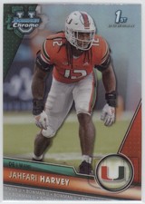 2023 Jahfari Harvey Bowman Chrome University 1st Refractor #25 (G1260)