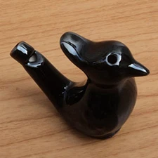 Ceramic Bird Whistle lInstrument for Kid Early Learning Educational Gift Toy