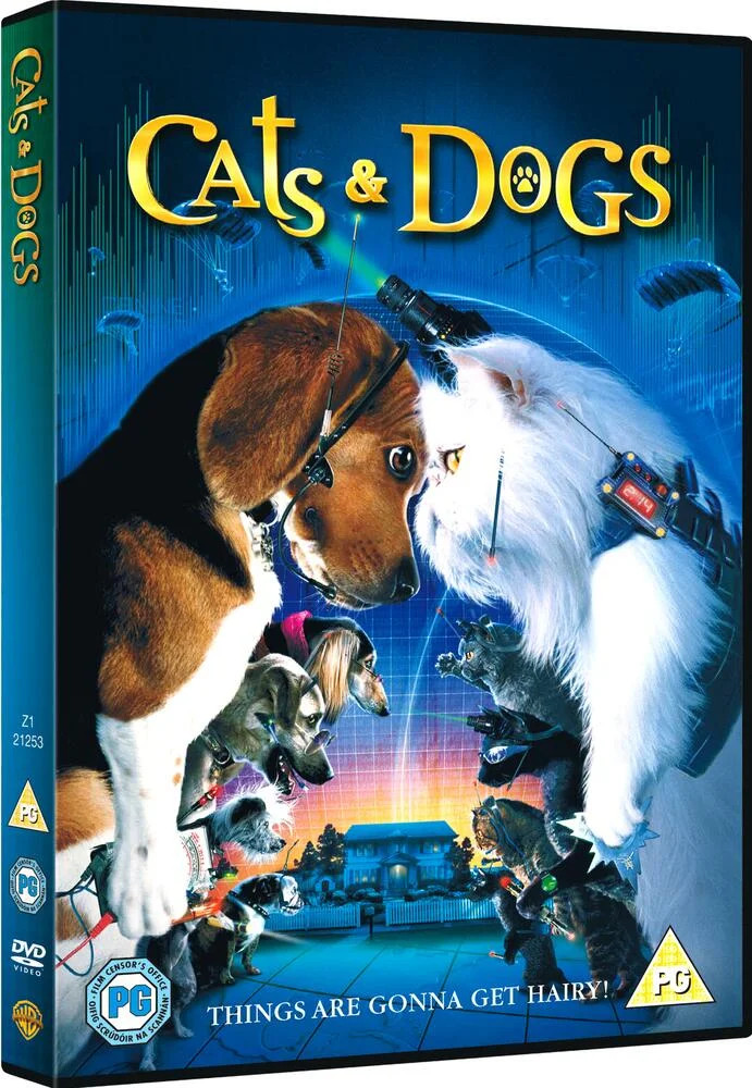 Cats and Dogs DVD FREE SHIPPING