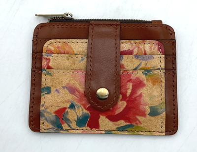 Patricia Nash Leather Cassis Id Wallet In Marigold Harvest Patricia Nash Leather Cassis Id Wallet In Marigold Harvest