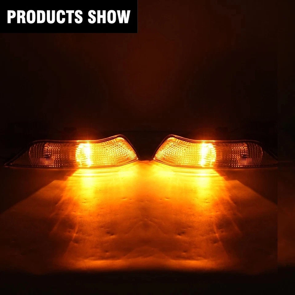 Conjunto de luces antiniebla de giro aptas para Ford Mustang 2015-2017 con cable de cubierta Foto 2 de 4