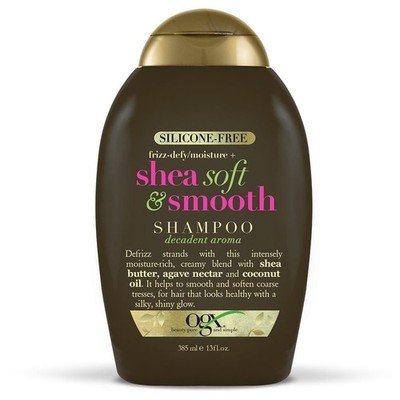 OGX Shampoo Shea Soft & Smooth Frizz Defy 13 Ounce (385ml) NEW