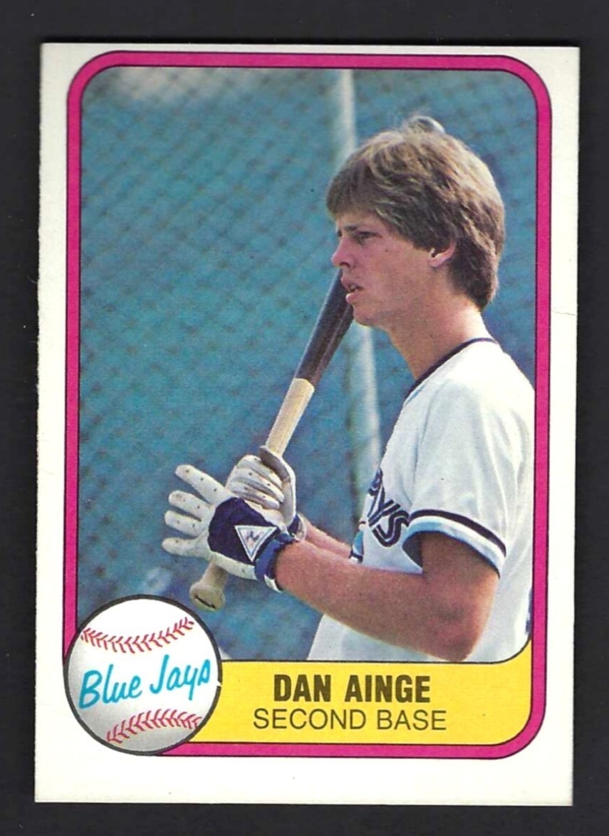 1981 Fleer #418 Danny Ainge RC NRMT/MINT