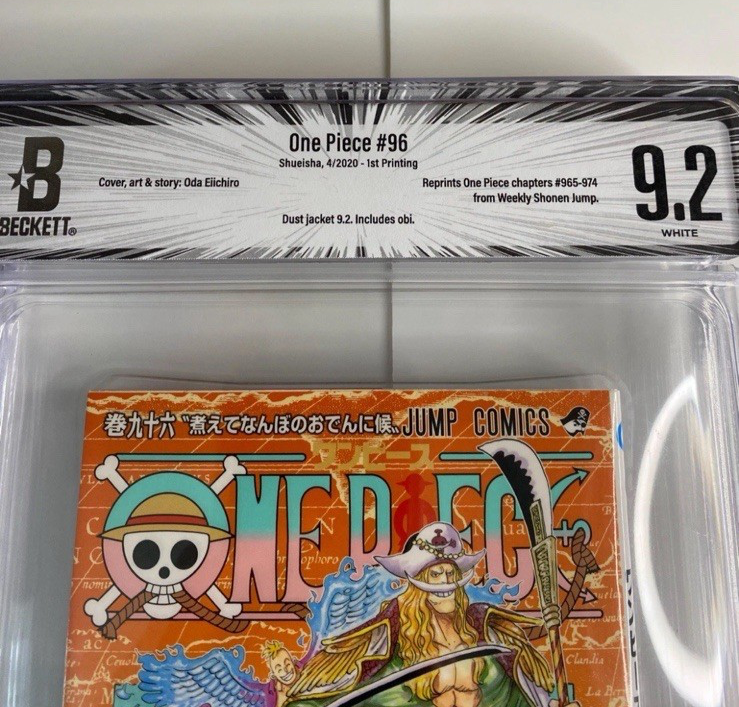 BGS 9.2 One Piece #96 Vol 96 1st Printing Edition Graded Manga