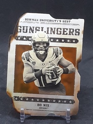 BO NIX 2022 BOWMAN CHROME U GUNSLINGERS ORANGE REFRACTOR #25/25 QQ