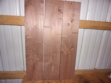 3 PC WALNUT LUMBER WOOD KILN DRIED BOARDS F302F 31 3/8" X 6 5/8" X 1/2" FLAT