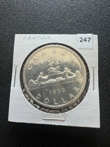 1959 Canada Silver Dollar - Proof Like