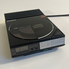 Sony D-5A Discman CD Player  AC-D50 Power Dock Station JAPAN vintage: Working