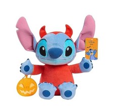 Disney Just Play 15  Lilo  Stitch Halloween Dressed as Devil Plush Toy