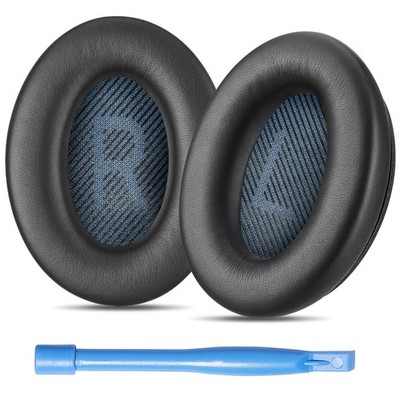 Ear pads cushions compatible with Bose SoundLink Around-Ear 2 Headphones - Black