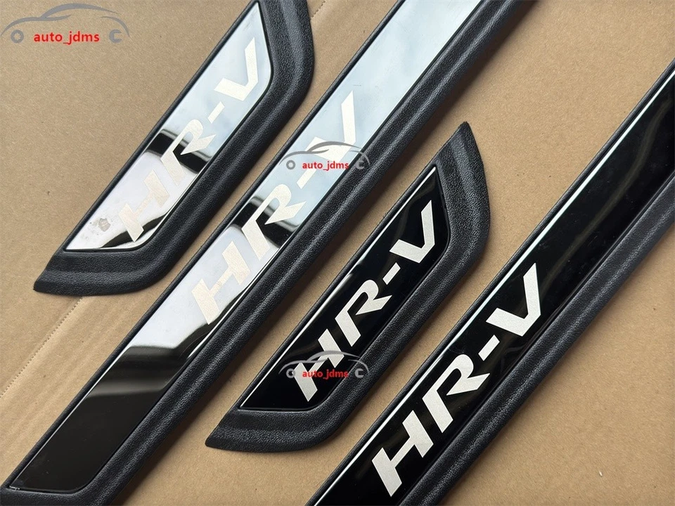 For Honda HR-V Car Accessories Door Sill Strip Protector Scuff Plate Cover 2024 Foto 2 de 4