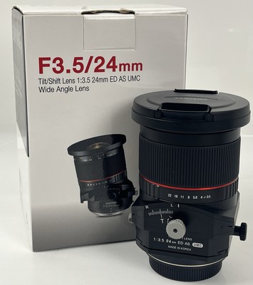 Samyang MF 24mm T/S F3.5 ED AS UMC Objektiv (Canon EF) OVP NEU vom Händler