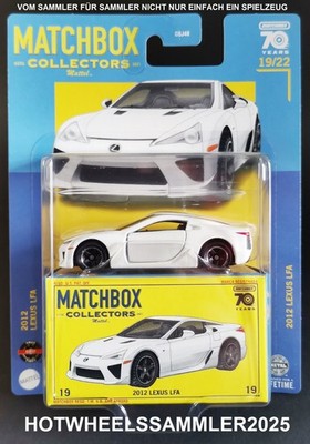 ****** MATCHBOX COLLECTORS ''2012 LEXUS LFA'' 19/22 OVP UNGEÖFFNET ****