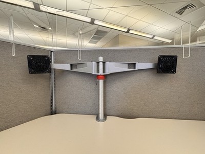 Knoll Sapper Dual Monitor Arm  Kitchen Pos Monitor Holder