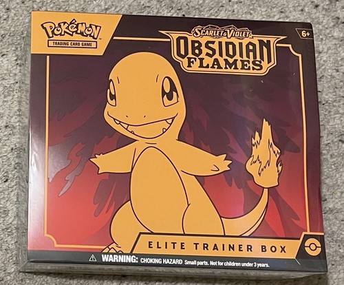 Pokémon Scarlet & Violet Obsidian Flames Elite Trainer Box ETB New Sealed