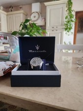 Orologio uomo Maserati con custodia originale, usato senza graffi come nuovo