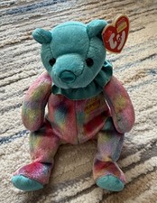 TY Beanie Baby - DECEMBER the Birthday Bear 