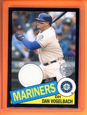 Dan Vogelbach 1985 35th Anniversary Relics Black /199 2020 Topps #85TR-DV