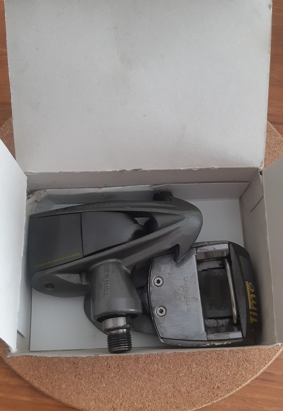 Time Equipe Pro Titan Grey Pedals Vintage Cycling